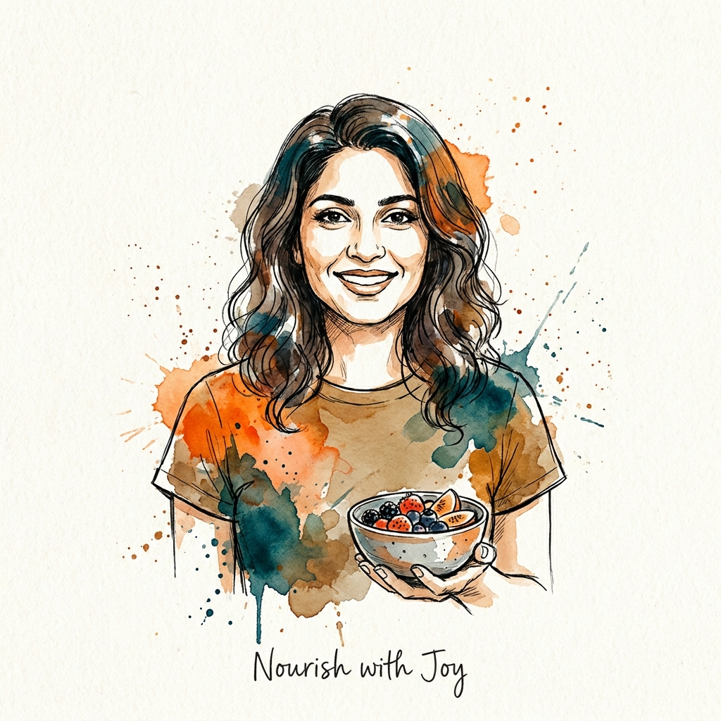 Anvi Desai — watercolor portrait